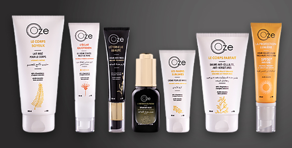 Produits de cosmétique OZE